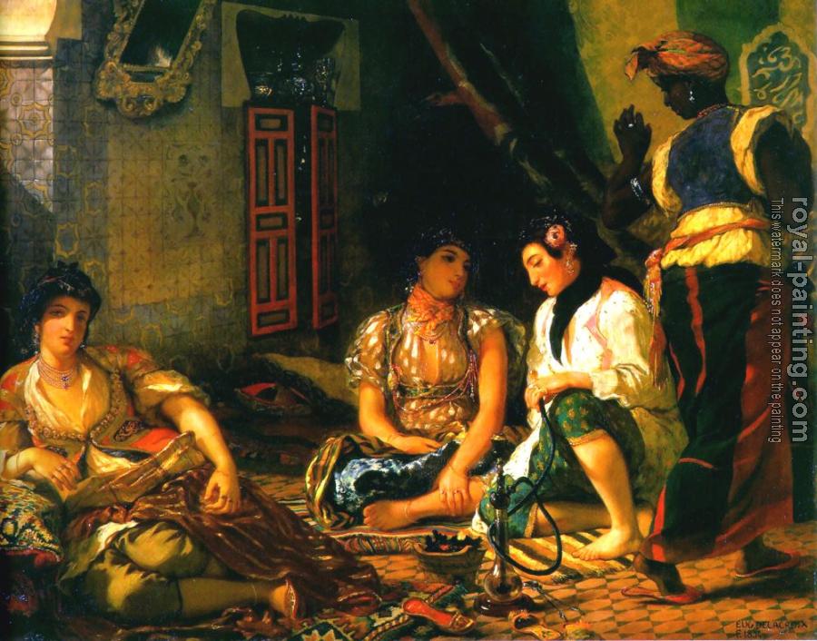 Eugene Delacroix : Women of Algiers in their Apartment